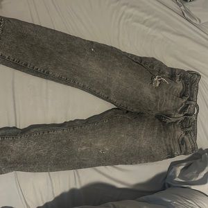 OG straight distress black denim. Old Navy Jeans